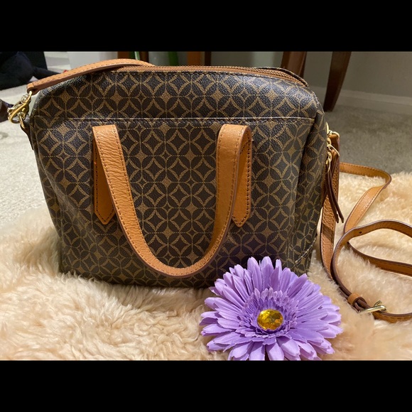 Fossil satchel bag detachable strap issue no. 1954 - Picture 3 of 4